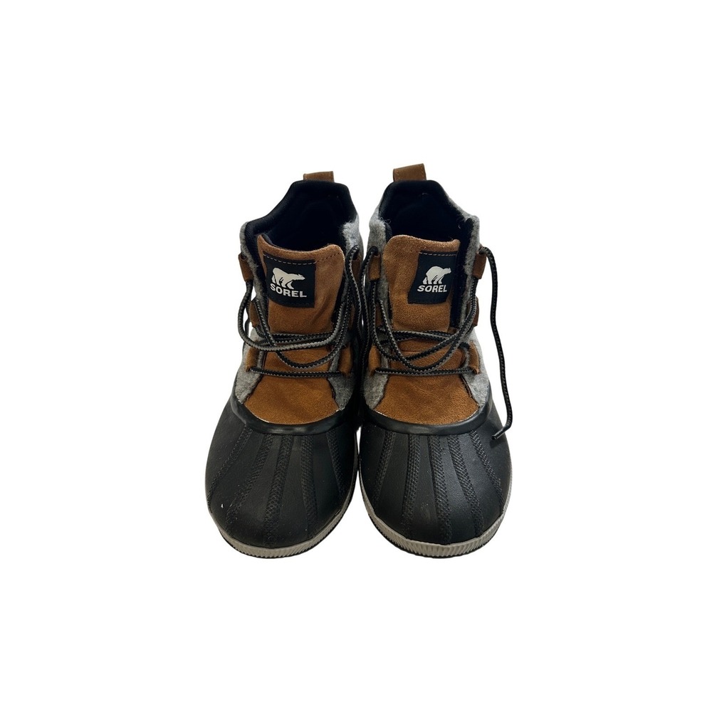 Women Sorel Out N About III Classic Duck Boots Grey Felt  Waterproof 8.5 - Picture 2 of 9